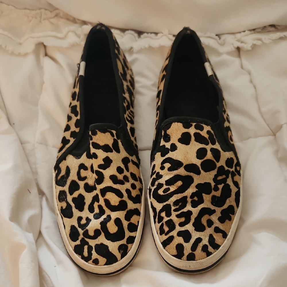 Kate Spade Calf Hair Leopard Keds
